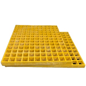 <span class=keywords><strong>Caillebotis</strong></span> en plastique moulé haute résistance FRP GRP pour passerelle et station d'épuration - Product Image 3
