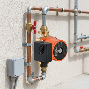 Pompe de circulation de chauffage à 3 vitesses pour systèmes de chauffage central |   Silent ≤45dB LPS25-60-130/<span class=keywords><strong>180</strong></span> - Product Image 1