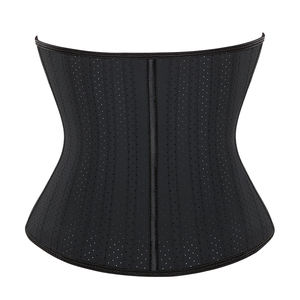 Corset <span class=keywords><strong>de</strong></span> maintien <span class=keywords><strong>de</strong></span> <span class=keywords><strong>la</strong></span> taille en latex XXS pour femme, contrôle du ventre, entraînement sportif, gaine pour <span class=keywords><strong>la</strong></span> perte <span class=keywords><strong>de</strong></span> poids, shapewear - Product Image 2