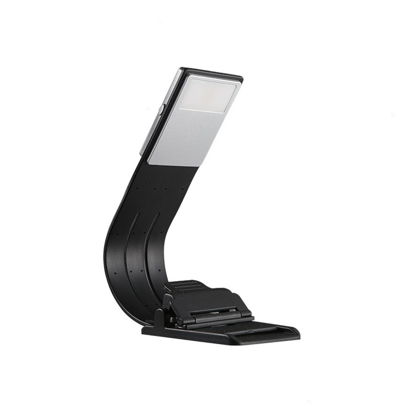 Portable LED Reading Book Light With Detachable Flexible Clip on Reading Lights USB Rechargeable For eBook Readers