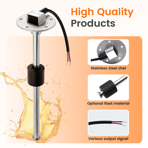 Moray me501 200 ~ 1000 mét thép không gỉ Xăng <span class=keywords><strong>DIESEL</strong></span> nhiên liệu dầu thô mức độ cảm biến máy phát cảm biến mức chất lỏng - Product Image 3
