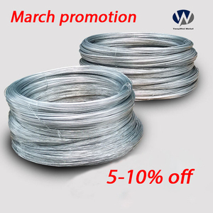 Alambre Galvanizado por Inmersión en Caliente de 2kg, 4kg, 6kg, 7kg, 10kg, 25kg, 0.9mm, Servicios de Soldadura, Corte y Doblado, Precio por Metro - Product Image 1
