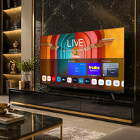 Téléviseur intelligent OLED 4K Ultra HD HDR WiFi à écran plat, Android 14, moniteur de divertissement à domicile