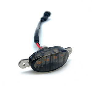 ADT 5 pièces Feux de positionnement LED pour calandre avant, lentille ambre, jaune fumé - Product Image 2