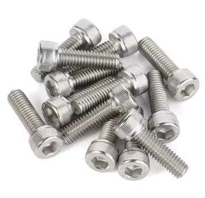 250pcs מטרי נירוסטה m3 * 6/8/10/12 ברגי ראש שטוח 16/20 קובע בורג שקע משושה עם ערכת מבחר אגוזי משושה - Product Image 5