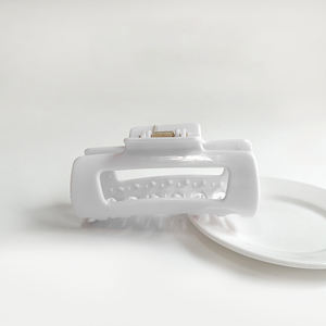 Da donna Design alla moda creativo infrangibile flessibile angolo rotondo morbido in Silicone artiglio per capelli - Product Image 4