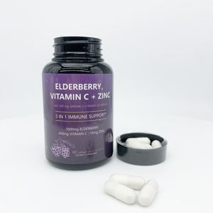 Капсулы для красоты с бузиной OEM для взрослых с витаминами, минералами и растительными экстрактами - 60 капсул/флакон - Product Image 2