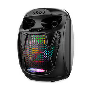 Altavoz inalámbrico Led para escenario, dispositivo de amplificación de graves, con Subwoofer, para DJ, fiesta, Karaoke, <span class=keywords><strong>15W</strong></span>, RGB - Product Image 1