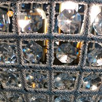 Lanterne scintillante au design marocain, couleur or, lustre de luxe, pour décoration d'hôtel, salle de Banquet ou de mariage, 10e génération