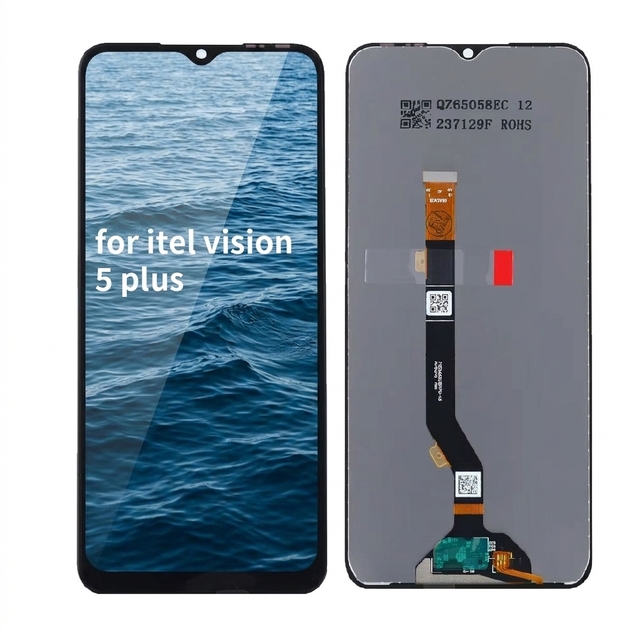 100% Tested Lcd Screen for ITEL Vision 5 Plus Display Touch Screen Digitizer Assembly Mobile Phone Lcd Replacement Display