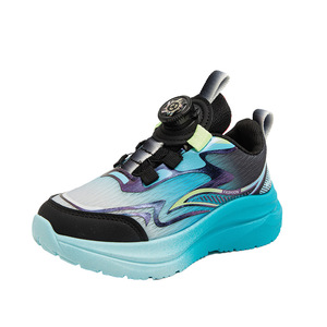 Chaussures de sport pour garçons, respirantes en maille, printemps-automne, tendance 2026, nouvelle boucle pivotante, chaussures de basketball et de course, semelle souple, rayures - Product Image 5
