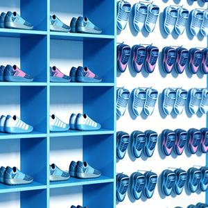 Estante de Madera Rústico con Ganchos, Soporte de Exhibición de Madera Maciza de Varios Niveles para Organizador de Tienda de Zapatos, Armario de Venta al por Menor de Ropa Infantil - Product Image 4