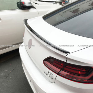 Alerón JUSTLOVECAR para 2019 + VOLKSWAGEN PASSAT CC <span class=keywords><strong>ARTEON</strong></span> fibra de carbono ABS alerón trasero para maletero de coche alerón trasero DUCKTAIL - Product Image 2