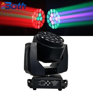 Compact 19x15W Bee Eye Pixel <b>LED</b> Moving Head Light with Zoom and Pixel Control for Stage Shows - Product Image 1