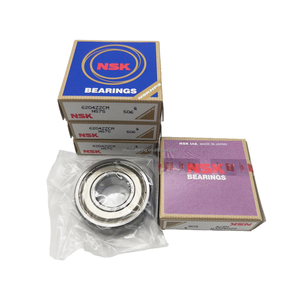 Roulement à billes à gorge profonde <span class=keywords><strong>NSK</strong></span> <span class=keywords><strong>6204</strong></span> DDU 2RS avec joint en caoutchouc, distributeur japonais, roulement en céramique à faible bruit pour moteur, 20x47x14mm - Product Image 2