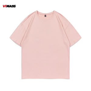 Camiseta Lisa de Alta Calidad Personalizada de 250 Gsm 100% Algodón, Camiseta Informal de Peso Pesado, Camiseta Lisa Extra Grande para Hombre - Product Image 5