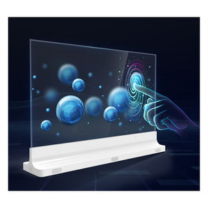 Pantalla horizontal de escritorio transparente OLED táctil de 55 pulgadas ininterrumpida <span class=keywords><strong>7x24</strong></span> horas de trabajo más de 30000 horas para uso en ascensores Stock - Product Image 4