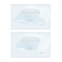 Masque instantané au nano-collagène de type III et aux peptides de coquille de conque pour peaux mixtes – Dissout instantanément dans l'eau – Patchs pour le front et les joues