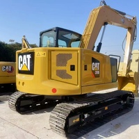 Excavadora Mini CAT310 de Segunda Mano con Pocas Horas de Trabajo, Máquina Original de 10 Toneladas, Equipo de Excavación Pequeño Caterpillar 310 311CR