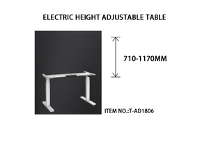 NOEL Nouveauté - Bureau informatique ergonomique réglable en hauteur électriquement, facile à installer, pour la maison ou le bureau - Product Image 6