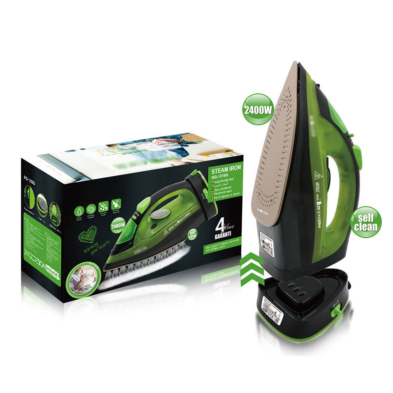 R1210 220 В 2400 Вт самоочищающийся вертикальный беспроводной паровой утюг с регулируемой температурой, электрический утюг