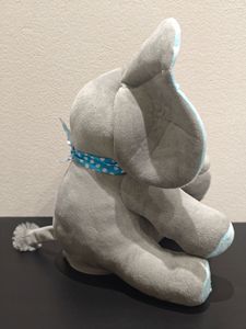 En gros, Jouets en peluche électriques musicaux en forme d'éléphant, avec yeux qui cachent et se révélent, chantants, pour cadeau de baby <span class=keywords><strong>shower</strong></span> - Product Image 6