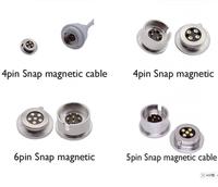 2A 5V agrobe netic agagin onnector 4necin 360 ° linlind ucuction 4 Pin ALE emale robe túnica Dower ower harging igignal ATA