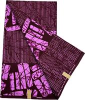 Tissus africains rouges et blancs, tissu wax, imprimé géométrique tribal, tissu africain, tissu tribal dessiné à la main, tissu Capulana, tissu Kente