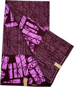 Tissus africains rouges et blancs, tissu wax, imprimé géométrique tribal, tissu africain, tissu tribal dessiné à la main, tissu Capulana, tissu Kente - Product Image 3