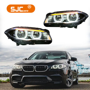 SJC, superventas, faros LED para <span class=keywords><strong>BMW</strong></span> 5 Series <span class=keywords><strong>F10</strong></span> F18 M5, conjunto de faros modificados 2010-2017, accesorios para automóviles modificados - Product Image 1