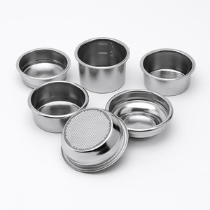 Tazón de polvo con mango para máquina de café expreso, tazón de polvo, tazón ciego de limpieza, accesorio de filtro de extracción de café simple/<span class=keywords><strong>doble</strong></span> - Product Image 1
