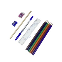 Kit de fournitures scolaires de haute qualité grand ensemble comprenant plusieurs éléments essentiels retour école Premium papeterie ensemble cadeau étui à crayons ensemble