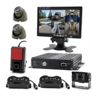 Cámara de Vigilancia para Autobús Escolar, Wifi, Mdvr, 4 Canales, Sistema Contador de Personas, 4G, GPS, Dvr Móvil, Contador de Personas en Vehículos, Dvr de 4 y 8 Canales