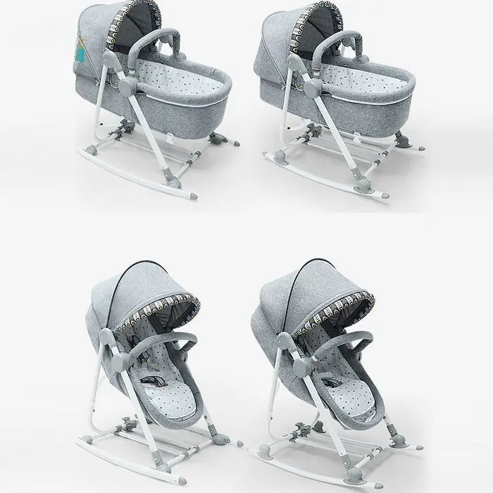 Fabrika fiyat muti-işlev bebek Rocker 4 In 1 bassmemecedora Para yaylı salıncak ve Rocker