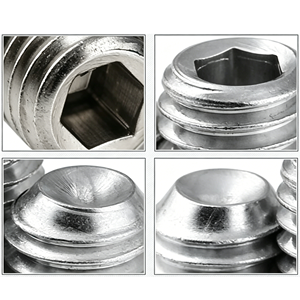 Tornillos de fijación hexagonales de latón M8, tornillos de <span class=keywords><strong>cabeza</strong></span> cónica métricos con <span class=keywords><strong>cabeza</strong></span> <span class=keywords><strong>Allen</strong></span> <span class=keywords><strong>sin</strong></span> <span class=keywords><strong>cabeza</strong></span> DIN916/DIN913 de acero al carbono - Product Image 5