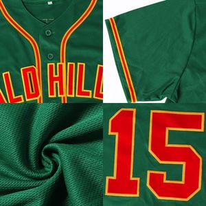 2024เสื้อยืดทีมเบสบอลสีเขียวสำหรับผู้ชายเสื้อซอฟต์บอลพิมพ์ลายปักเย็บแบบซับลิเมชัน - Product Image 3