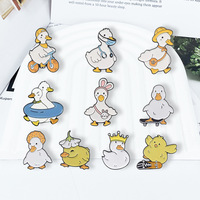 Bros Pin Enamel Bebek Seri Duck Alloy Zinc yang Laris Manis, Perdagangan Lintas Negara
