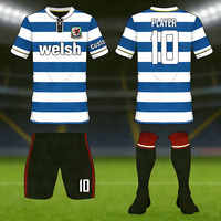 Tenue d'entraînement de football pour jeunes avec impression par sublimation de couleurs personnalisées, maillot et short de football pour garçons, pour l'entraînement sportif