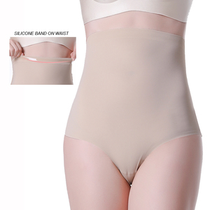 Alta calidad barato sin shaper <span class=keywords><strong>banda</strong></span> <span class=keywords><strong>de</strong></span> silicona en la cintura abdomen control Tanga bragas y tangas - Product Image 1