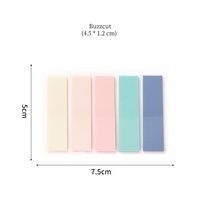 Nouvelle conception de notes autocollantes de forme personnalisée Notes autocollantes d'impression colorée transparente Bloc-notes autocollant de bonne qualité à vendre