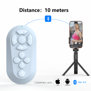 Control Remoto Multifunción para Smartphone para Tiktok, Youtube, Instagram, Desplazamiento, Cambio de Página de Libros Electrónicos, Control de Cámara y Video - Product Image 6