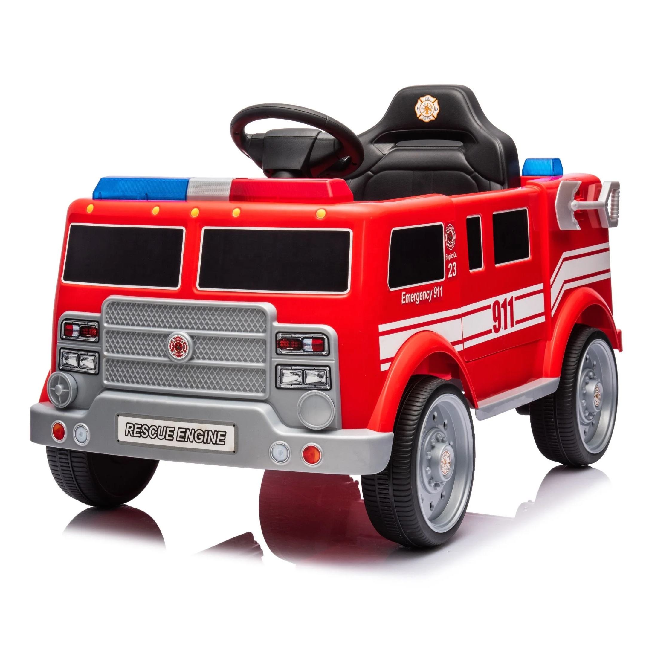 2024 Electric Fire Truck Ride on Car - Safe \u0026 Fun Play, image size:2171x2171