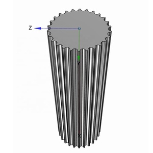 6061 Aluminio 1045 Acero 3M 5M 8M T2.5 T5 T10 GT2 <span class=keywords><strong>Barra</strong></span> de <span class=keywords><strong>polea</strong></span> de distribución dentada - Product Image 5