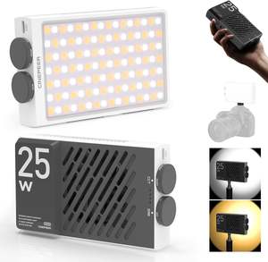 Vente en gros de lumière vidéo LED originale ZHIYUN CINEPEER CM25 25W Mini cadeaux portables de poche pour les photographes Lumière sur l'appareil photo - Product Image 1