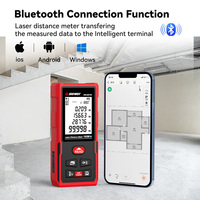 OEM ODM Télémètre laser Bluetooth mini 100m avec ruban de mesure, Remise en gros