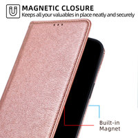 Étui de téléphone portefeuille magnétique pour Apple Iphone 16e 14 13 12 Mini 11 Pro Max XR 6 7 8 Plus X étui à rabat en cuir fentes pour cartes