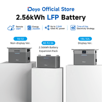 Batterie solaire domestique Deye OEM/ODM à montage au sol, Lifepo4, 51,2 V, pack de secours au lithium avec garantie de 10 ans