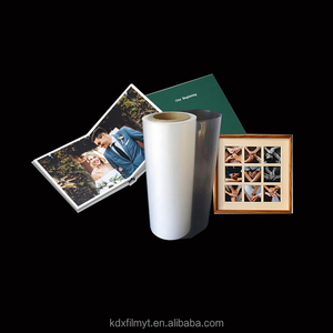 Produk baru Kdx Paket buatan pabrik cetakan plastik laminasi mengkilap hewan peliharaan kristal gulung <span class=keywords><strong>Film</strong></span> laminasi termal 35 Cm