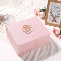Boîte cadeau magnétique de luxe sur mesure pour coffret cadeau, bijoux personnalisés, Noël, demoiselles d'honneur, mariage, vêtements