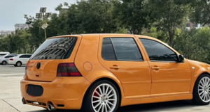 Kit de Conversión de Parachoques Delantero Estilo <span class=keywords><strong>R32</strong></span> para Volkswagen <span class=keywords><strong>Golf</strong></span> <span class=keywords><strong>MK4</strong></span>, Plástico, Nuevo, con Recortes para Gancho de Remolque, Incluye Clips - Product Image 4